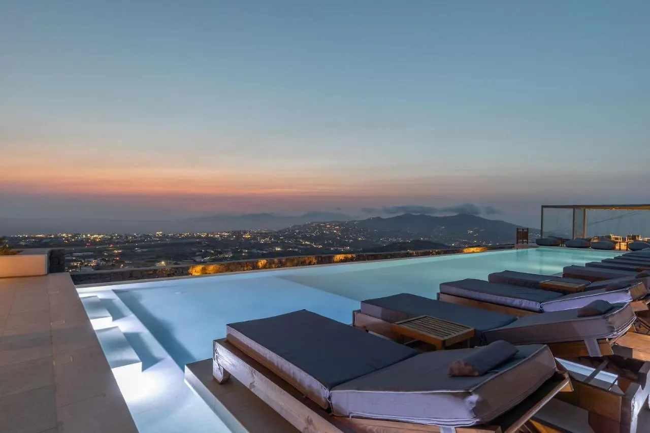 Sunset Hill Suites Mykonos Town Couette-café