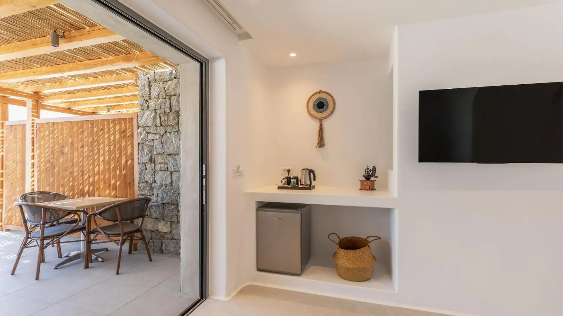 Sunset Hill Suites Mykonos Town Couette-café