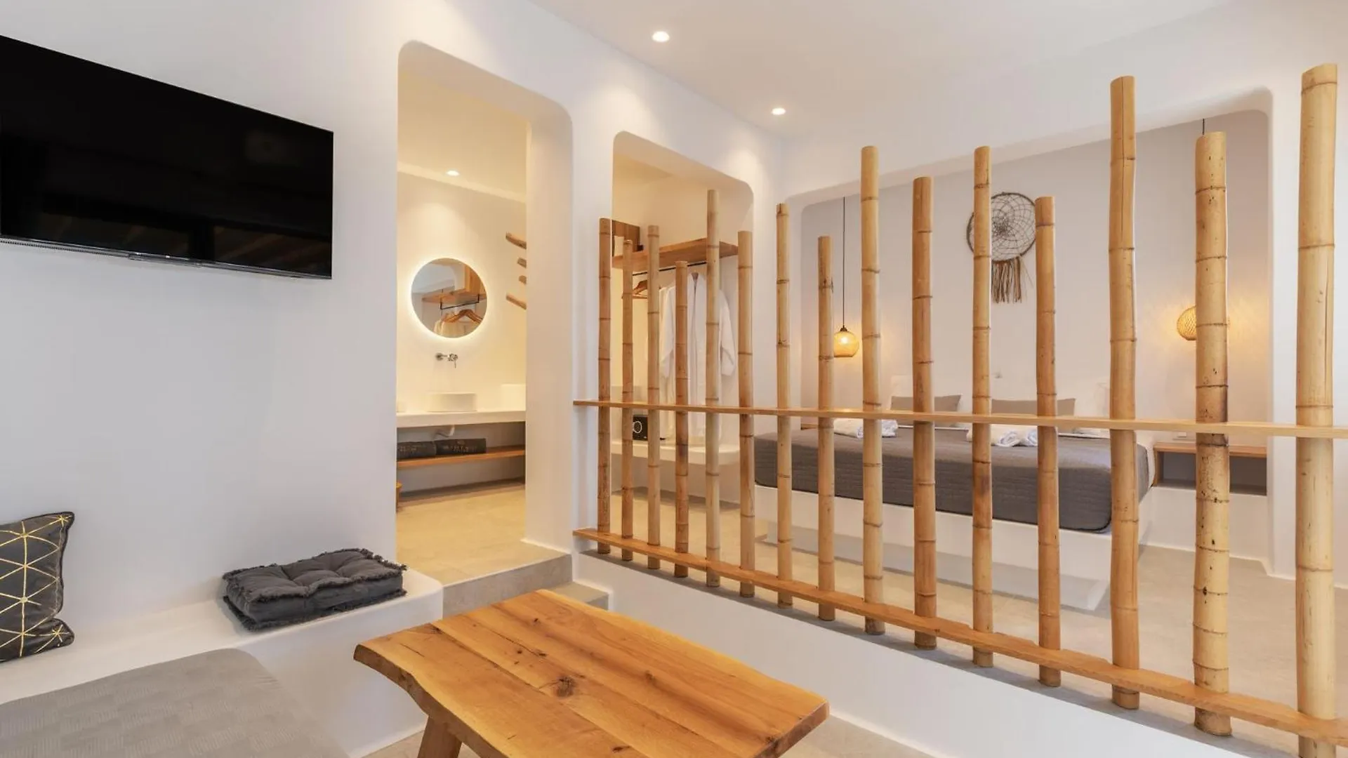 Sunset Hill Suites Mykonos Town Couette-café